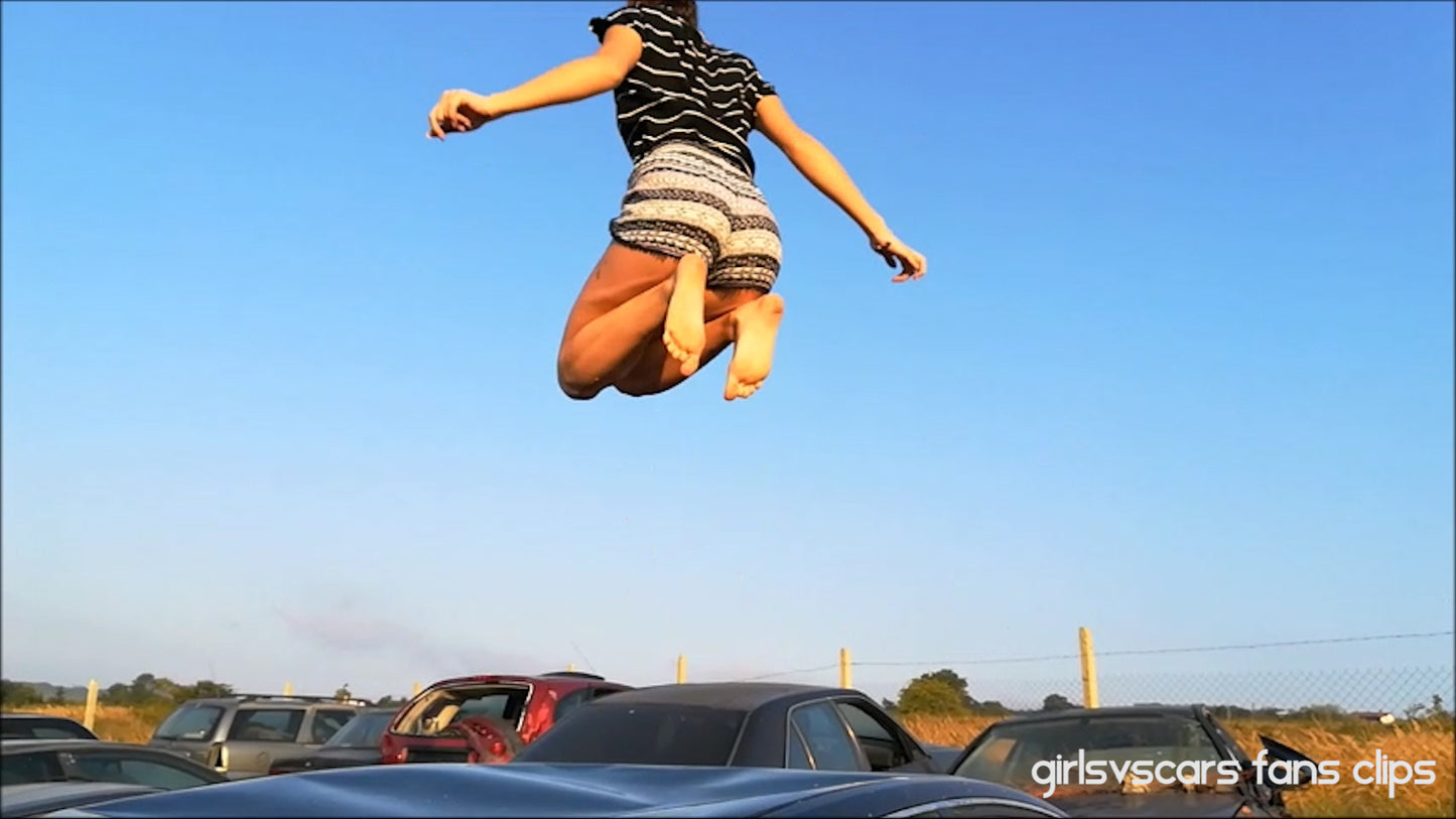 Tina Vs Blue Audi A6