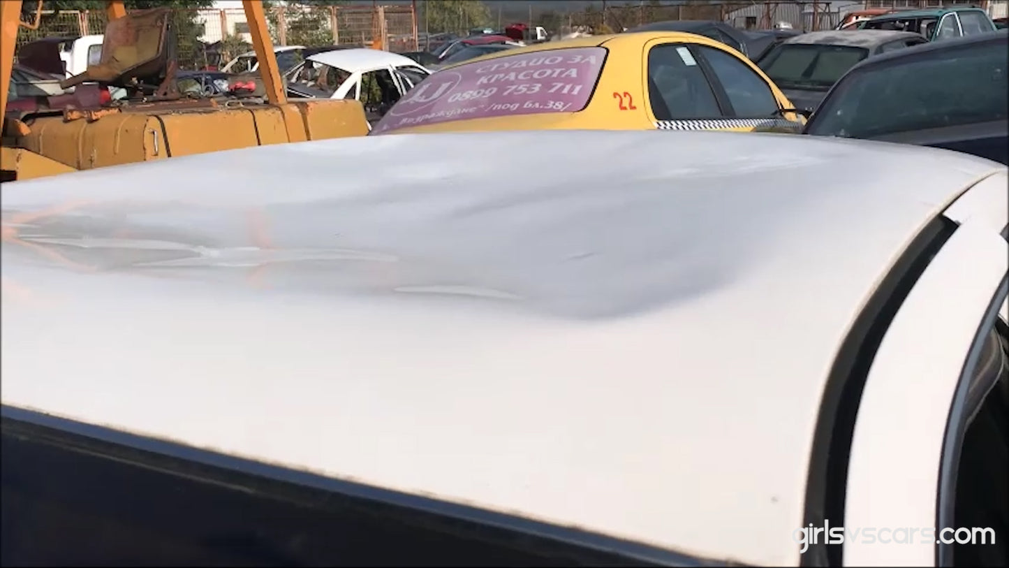 Tina Vs White Car